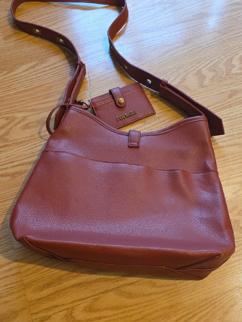 Steve Madden pebbled leather